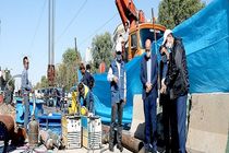 بازدید رئیس شورای اسلامی شهر قم از محل اصلاح و بهسازی خط لوله اصلی رینگ غربی 