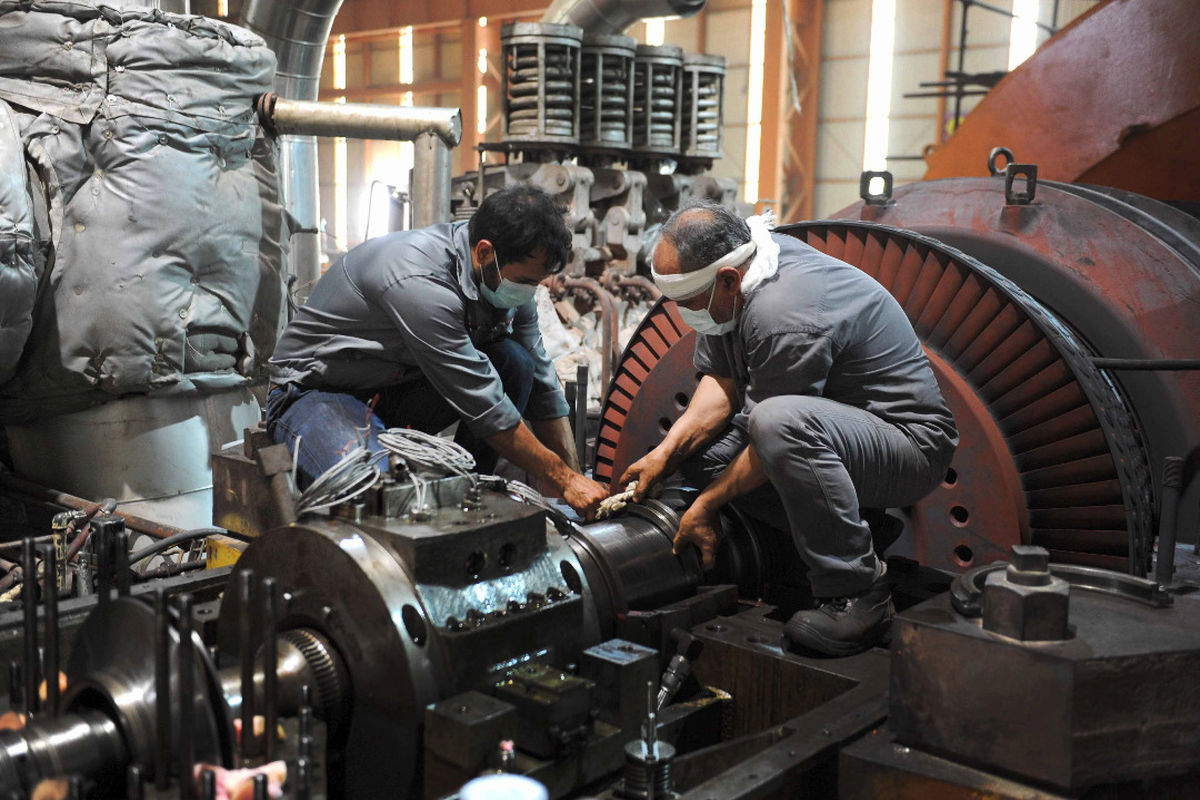 ساخت و بازسازی ۸۰۰ قطعه تخصصی در نیروگاه بندرعباس 