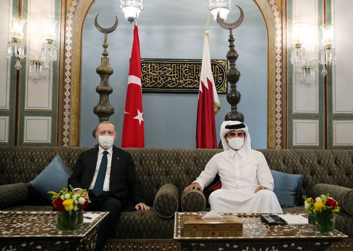 اردوغان به قطر سفر کرد