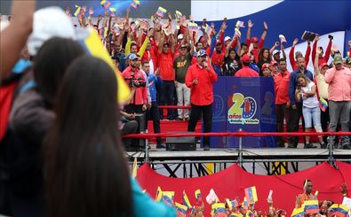 مادورو خواستار برگزاری تظاهرات ضدامپریالیستی در ونزوئلا شد