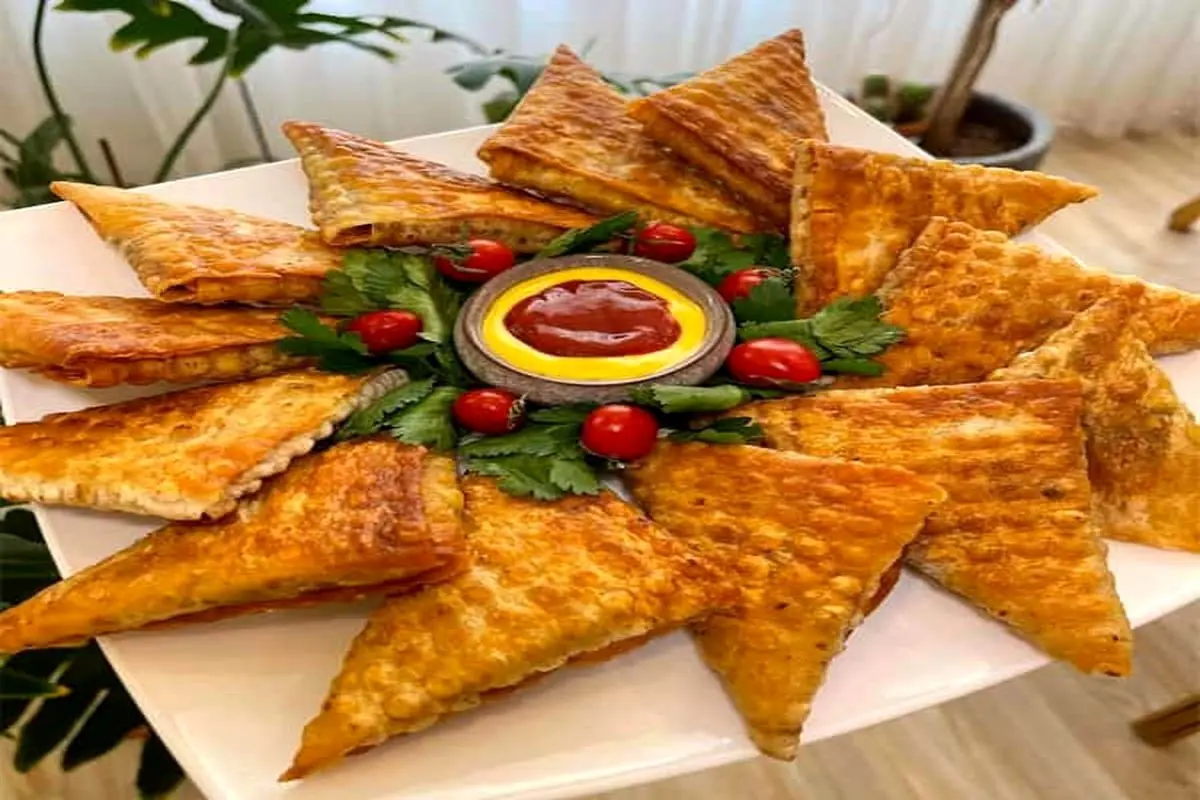 برای نهارت غذای فوری و سریع درست کن / طرز تهیه سمبوسه جنوبی