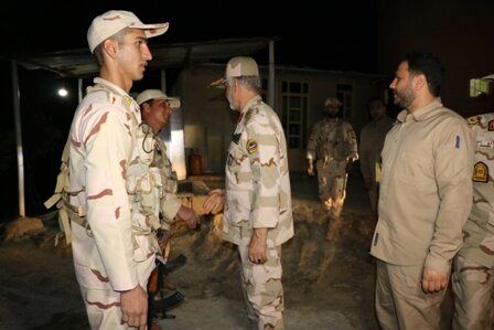 فرمانده مرزبانی کشور از مرز مهران بازدید کرد