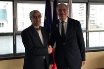 هاشمی با رئیس کمیته المپیک فرانسه دیدار کرد