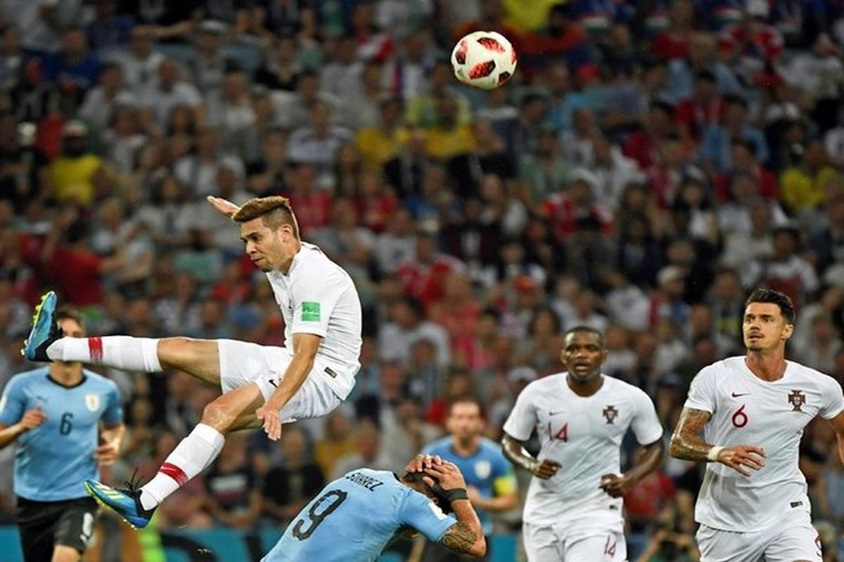 نتیجه بازی پرتغال و اروگوئه در جام جهانی/ اروگوئه به یک چهارم نهایی رسید