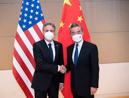 گفتگوی وزرای خارجه چین و آمریکا درباره تنش‌ها بر سر تایوان