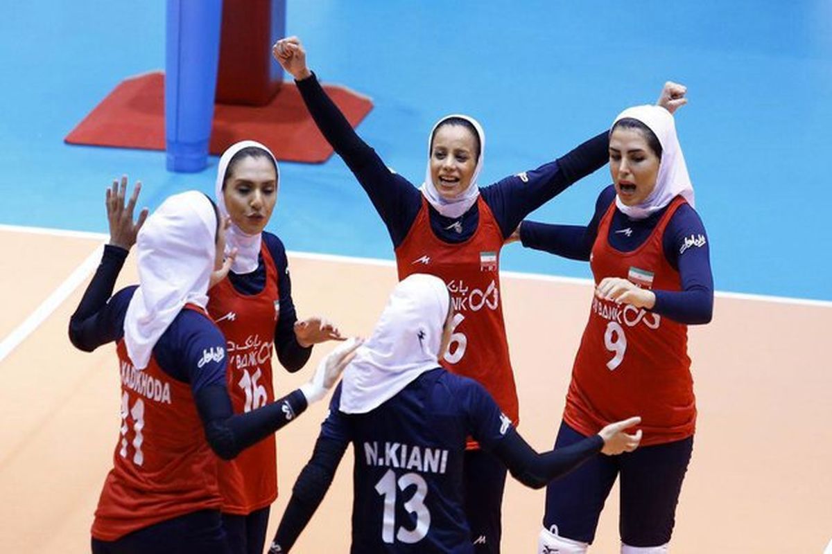 دیوار چین نخستین سد دختران والیبالیست ایران در آسیا