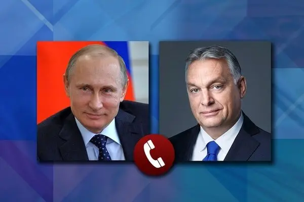 پوتین و اوربان درباره برگزاری نشست روسیه و آمریکا در بوداپست گفت‌وگو کردند