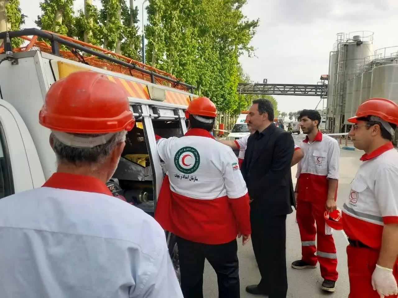 برگزاری مانور عملیاتی آتش سوزی در شهرستان البرز