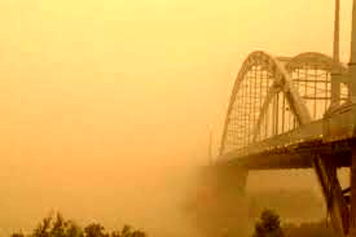 گردوغبار عراقی در راه خوزستان