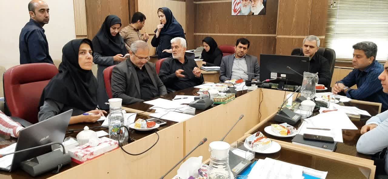 جلسه کمیسیون ماده ۵ استان قزوین