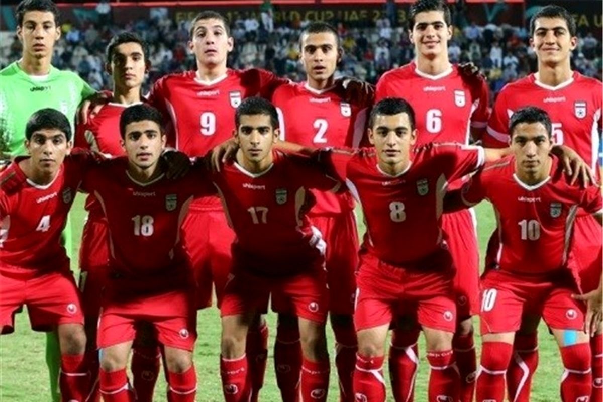 برگزاری تمرینات تیم فوتبال نوجوانان ایران در رامسر