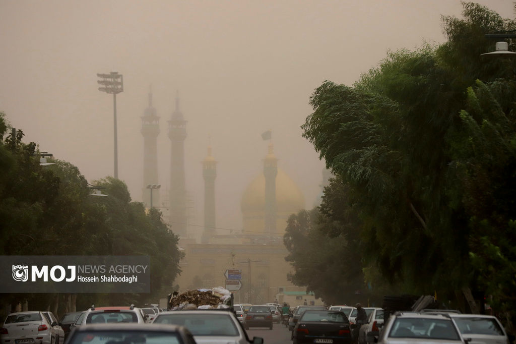 آلودگی هوا در برخی از شهرها به وضعیت قرمز رسید + فیلم