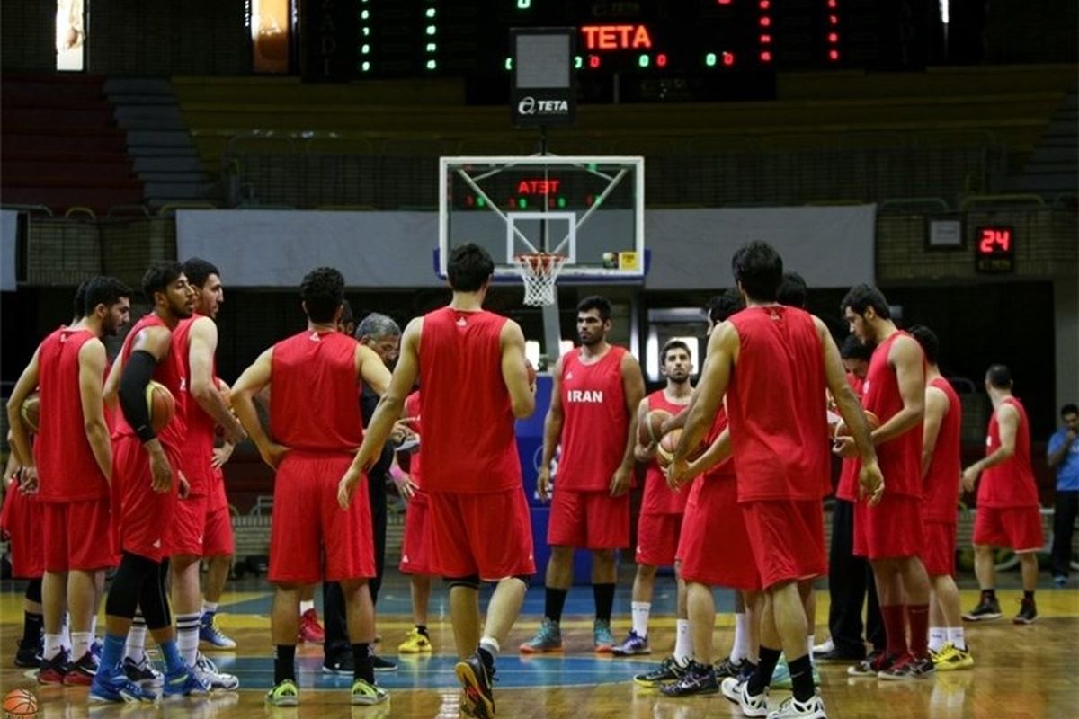 نخستین تمرین تیم ملی بسکتبال در ایتالیا برگزار شد