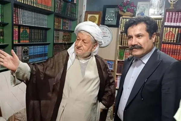 معاون رئیس جمهور با ماموستا قادری امام جمعه پاوه دیدار کرد