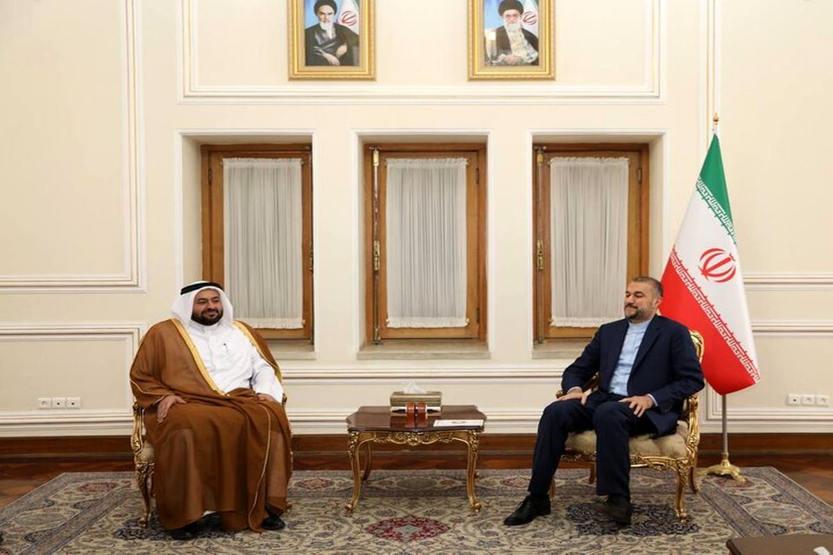 امیرعبداللهیان با وزیر مشاور قطر دیدار و گفتگو کرد