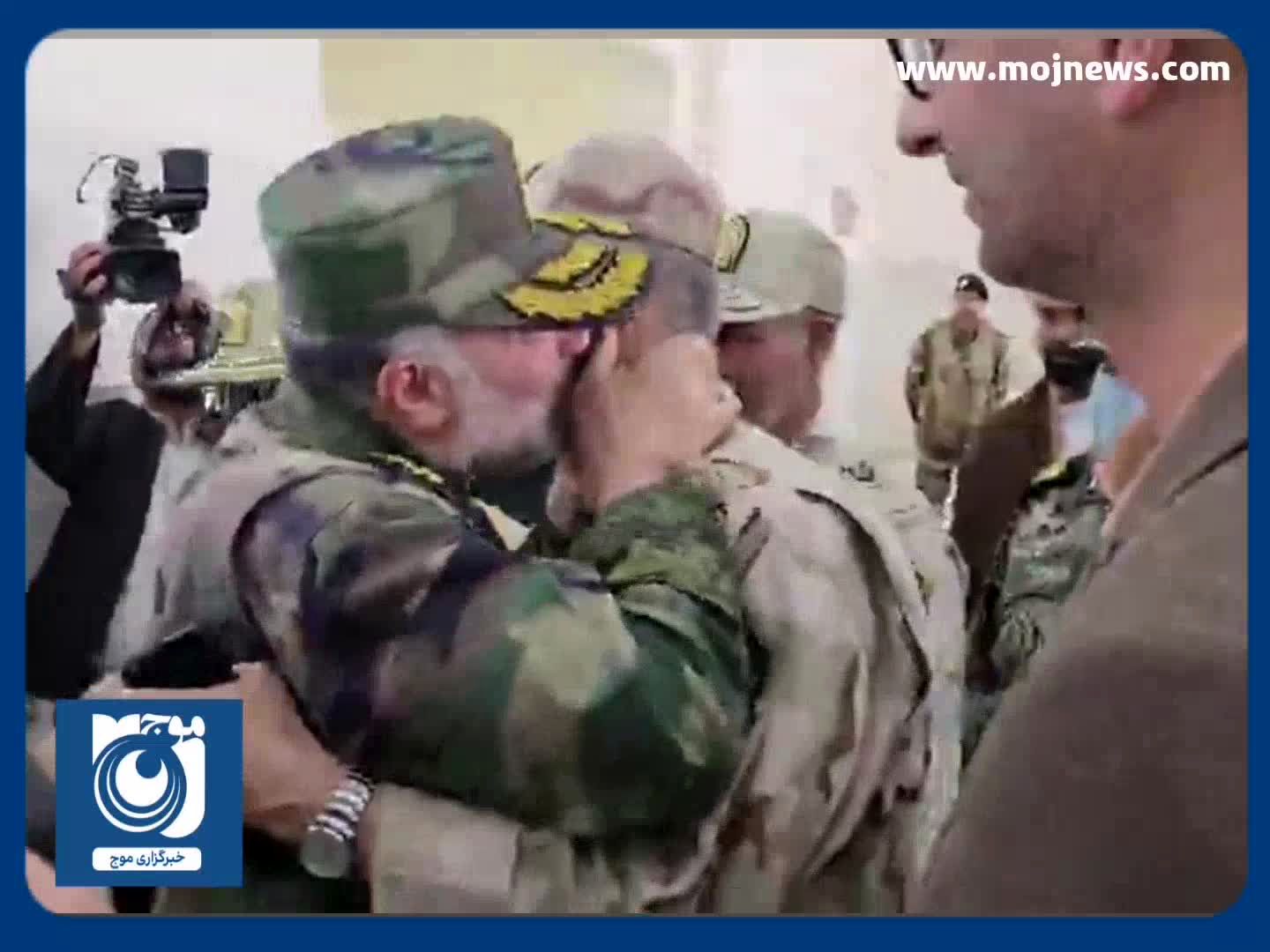 دو فرمانده ارشد نظامی به سیستان رفتند + فیلم