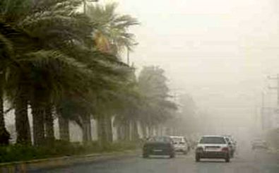 آسمان خوزستان شاهد گرد و غبار، تندباد و باران است
