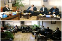 مدیر مخابرات منطقه اصفهان با مسئولین فلاورجان دیدار کرد