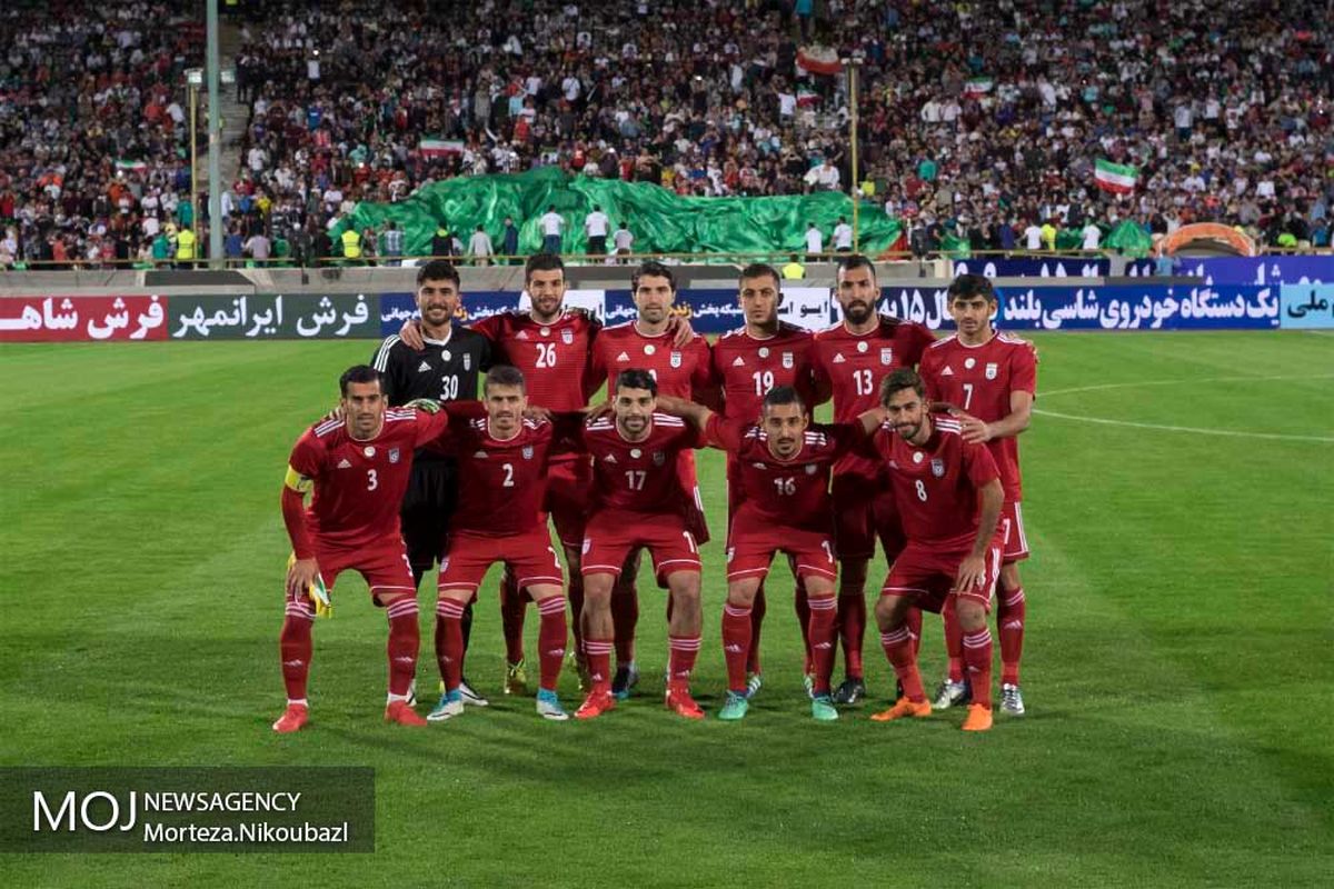 رنگ لباس تیم ملی‌فوتبال ایران مقابل اسپانیا مشخص شد