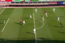 فیلم گل اول تیم ملی فوتبال ایران به لبنان توسط سردار آزمون