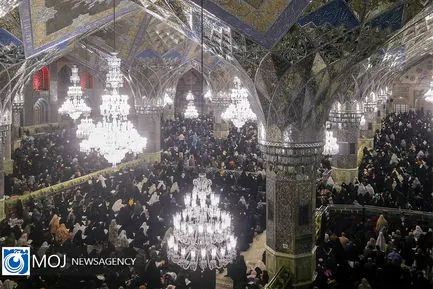 احیا شب نوزدهم ماه مبارک رمضان در حرم مطهر رضوی