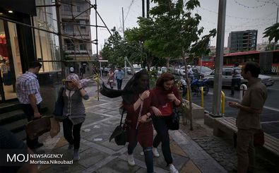 وقوع تندباد در تهران/ وزش باد ششم خرداد شدیدتر است
