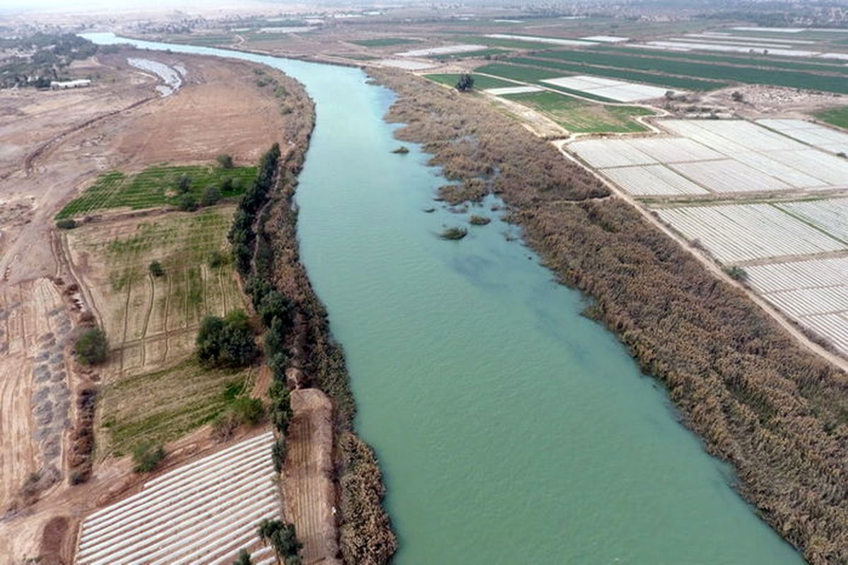 ۴۰ درصدی میزان ظرفیت آب رودخانه ارس و شبکه آبیاری مغان کاهش  یافت