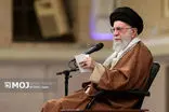 تجلیل رهبر انقلاب از سخنان صریح و راهگشای رئیس‌جمهور در روز ۲۲ بهمن + فیلم