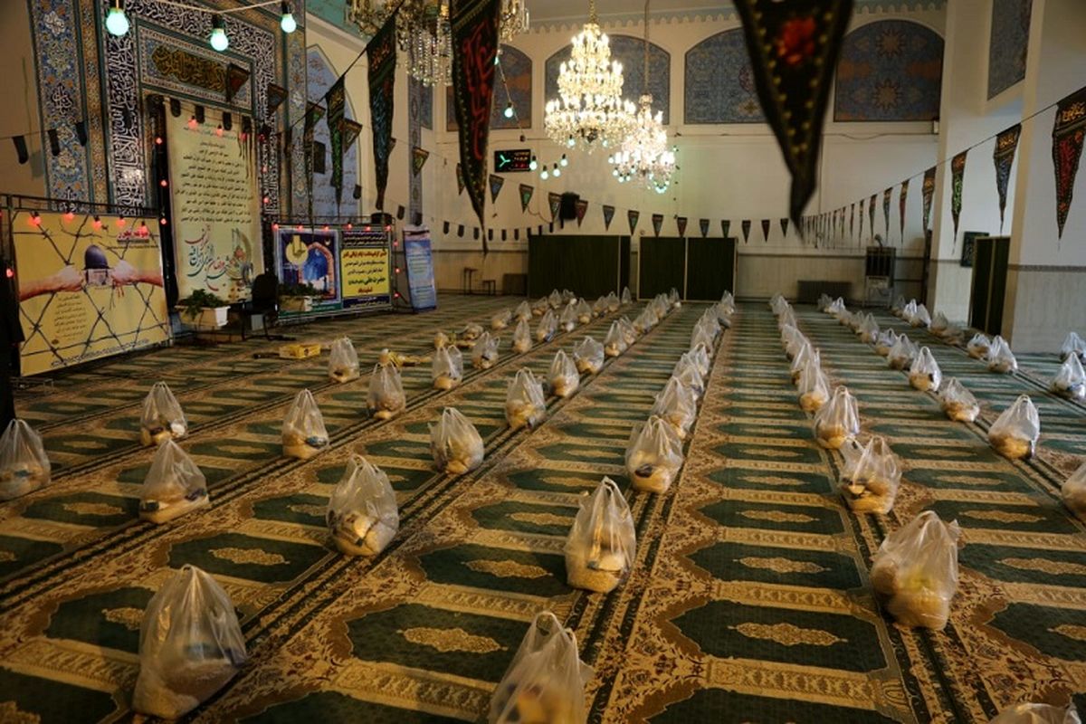 توزیع 150 بسته معیشتی بین نیازمندان در ماه مبارک رمضان