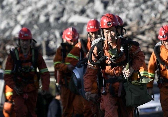 حادثه در معدن جان 17 کارگر چینی را گرفت