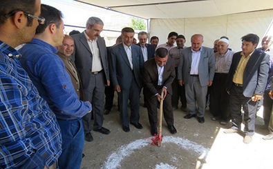 آغاز ساخت دو مدرسه در مناطق محروم کردستان با حمایت بانک ملی ایران