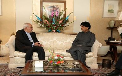 دیدار ظریف با وزیر کشور پاکستان