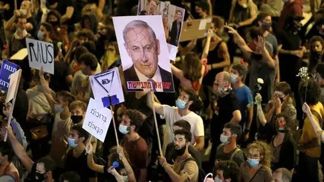 معاون نتانیاهو اعتراضات علیه نخست‌وزیر را «ننگ بزرگ» خواند