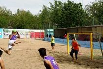 رقابت های هندبال ساحلی قهرمانی کشور در کازرون آغاز شد