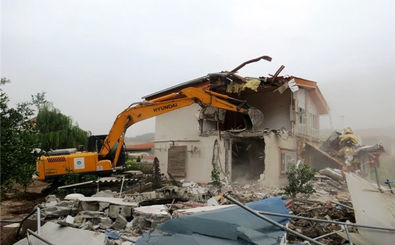 ساخت و ساز غیرمجاز در روستاهای سبزوار تخریب شد