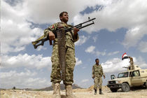ارتش یمن تجهیزات نظامی عربستان را در نجران وعسیر منهدم کردند