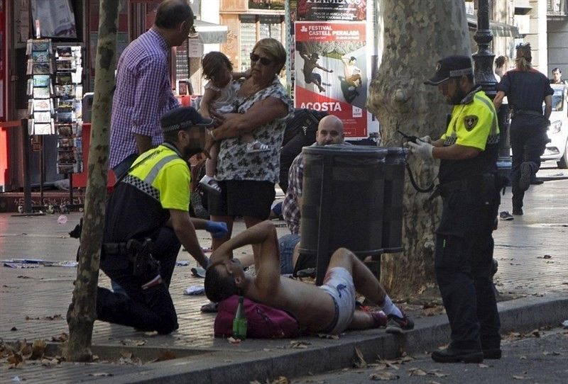 ۲۶ نفر از مجروحان عملیات تروریستی اسپانیا، فرانسوی هستند