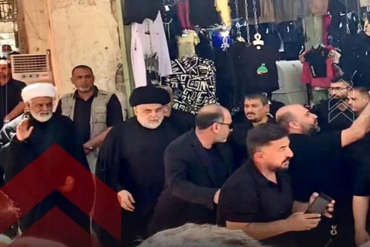 مقتدی صدر به دیدار آیتالله سیستانی در نجف رفت