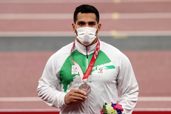هجدمین مدال کاروان ایران در پارالمپیک توکیو/ پیروج به مدال نقره رسید