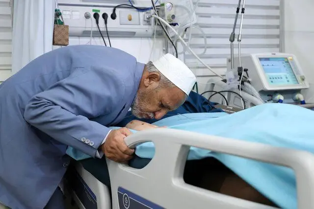 قدردانی پدر صابر کاظمی از پیام تسلیت و همدردی مقام معظم رهبری