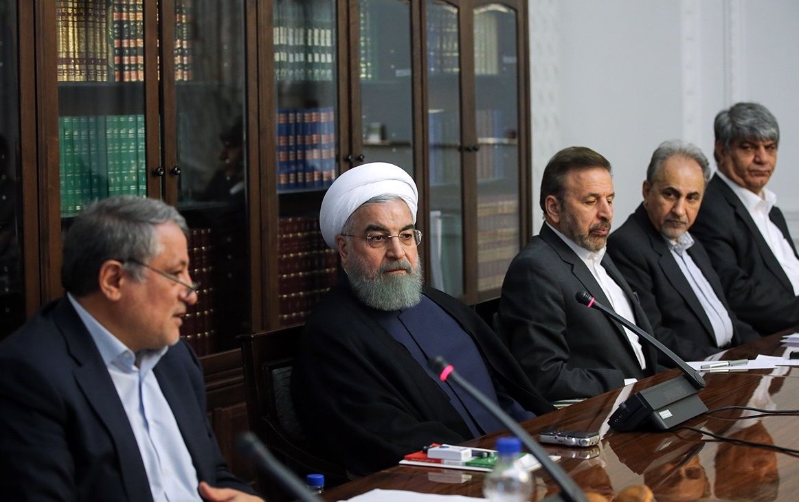 دیدار اعضای شورای شهر با روحانی