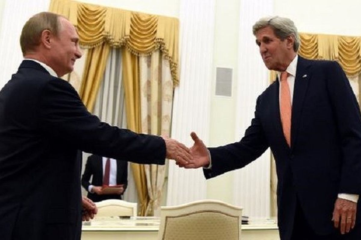 دیدار پوتین و کری با محوریت تشدید فشار بر داعش و النصره