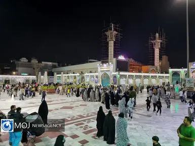 آستان مقدس امامزاده صالح در آستانه عید فطر 