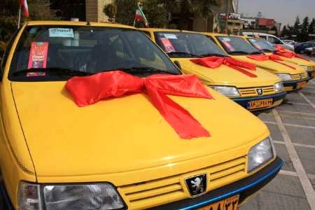 خروج 850 دستگاه تاکسی فرسوده شهر کرمانشاه از چرخه حمل‌ونقل