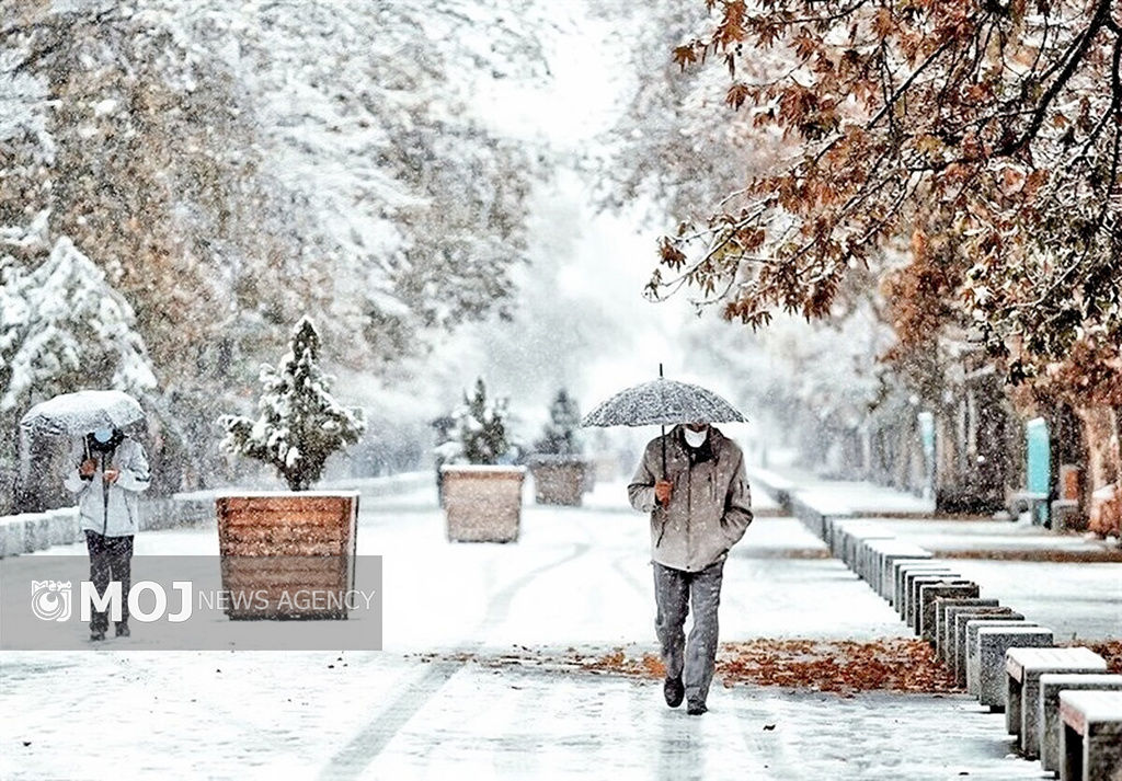 بارش برف و باران در ۲۵ استان کشور تشدید می‌شود