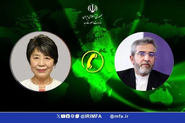 گفتگوی تلفنی وزیر امور خارجه ژاپن با سرپرست وزارت امور خارجه جمهوری اسلامی ایران