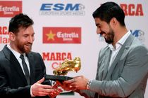 کفش طلای اروپا برای چهارمین بار به لیونل مسی رسید