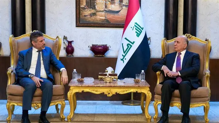 فؤاد حسین با کاردار آمریکا درباره روابط و نفت اقلیم گفتگو کرد