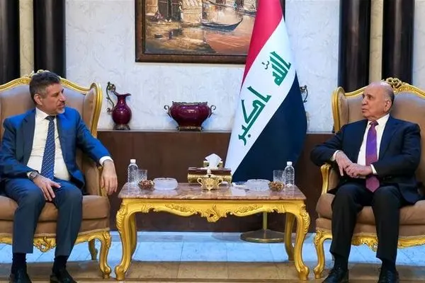 فؤاد حسین با کاردار آمریکا درباره روابط و نفت اقلیم گفتگو کرد