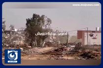 عقب‌نشینی بخشی از تانک‌ها، بولدوزرها و خودروهای جنگی رژیم صهیونیستی از شمال نوار غزه + فیلم